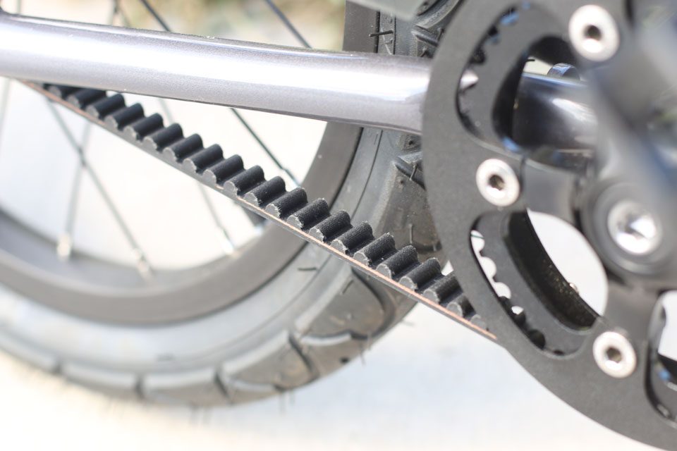 Belt drive on Priority Start 16