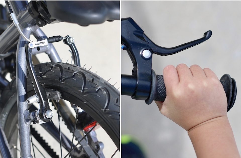 Dual hand brakes of Priority Start 16