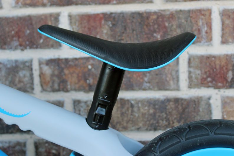 Chillafish BMXie2 saddle doesn't have any padding