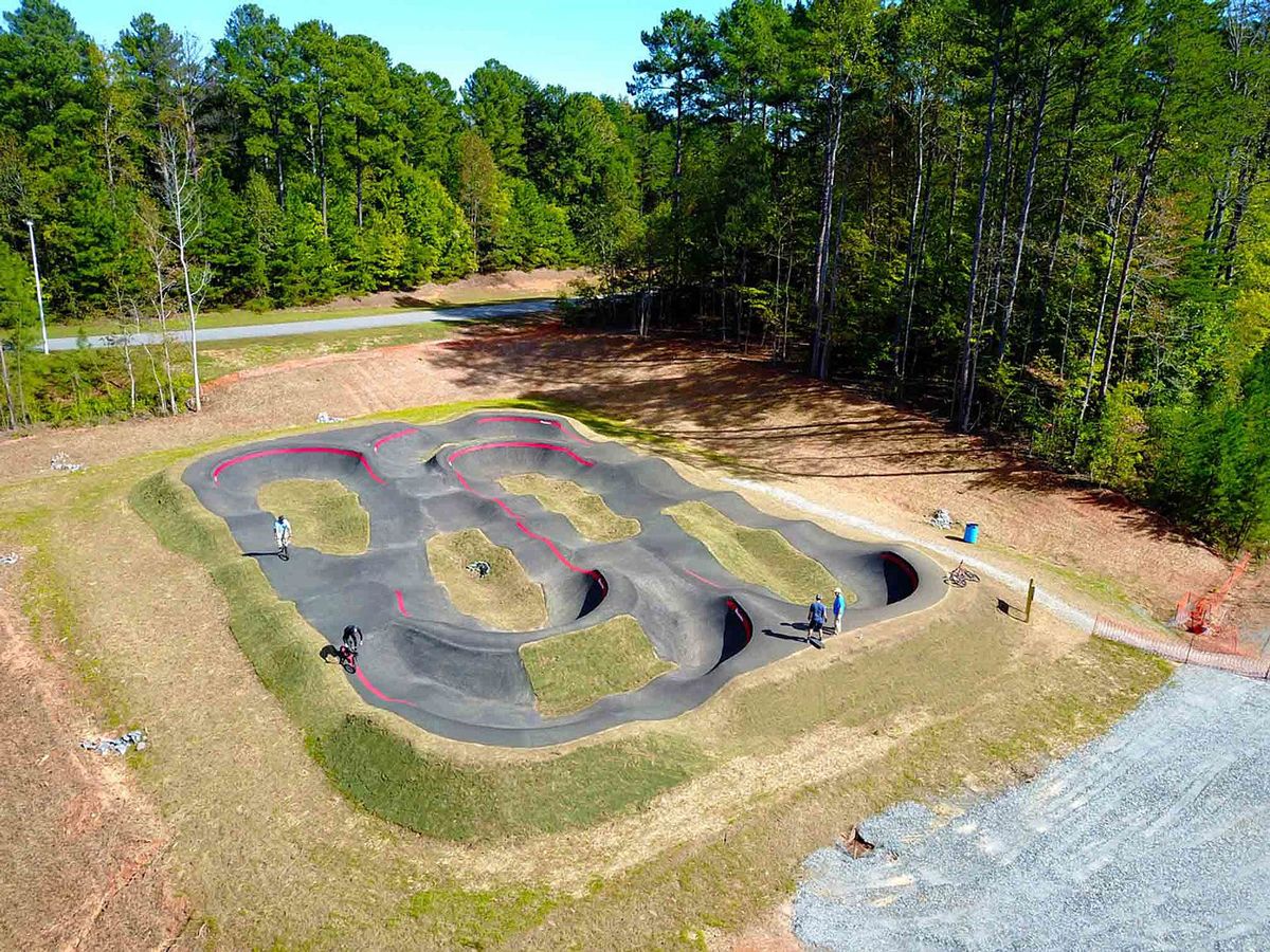 Robert Poston Park Pump Track in Gaston, NC