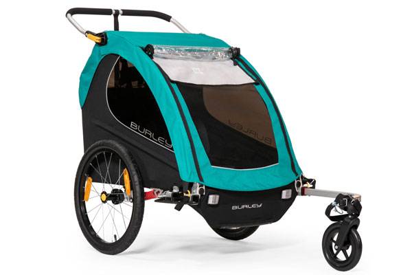 Burley Encore X double kids' bike trailer