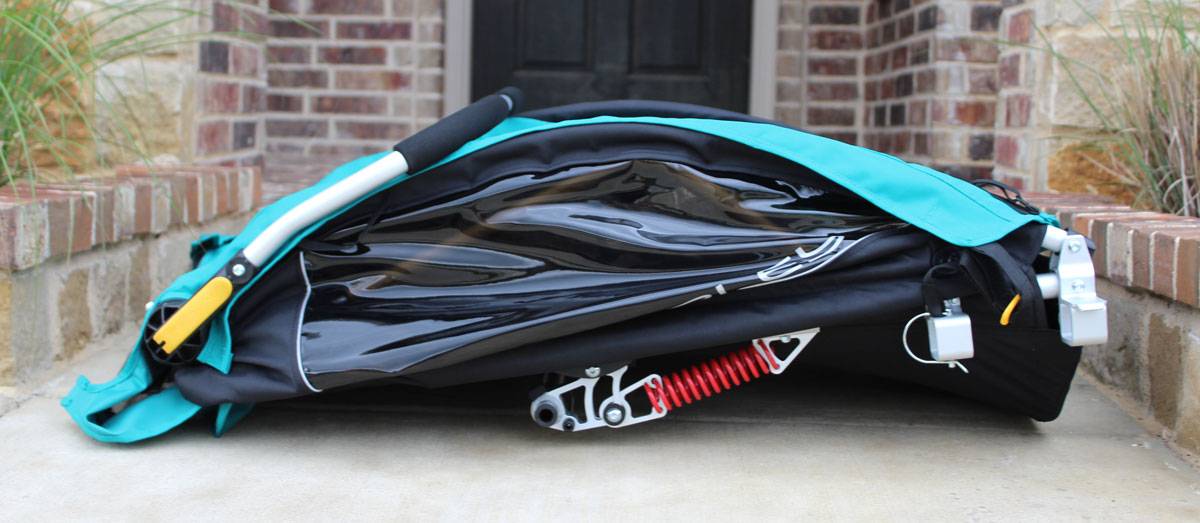 Burley Encore X folded down