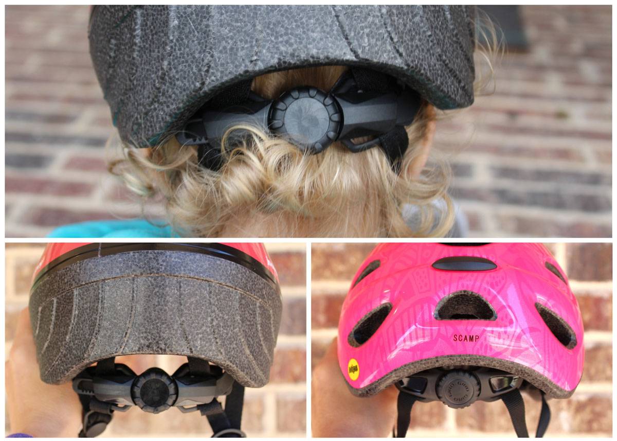 Dial adjust knobs on Joovy Noodle vs Giro Scamp