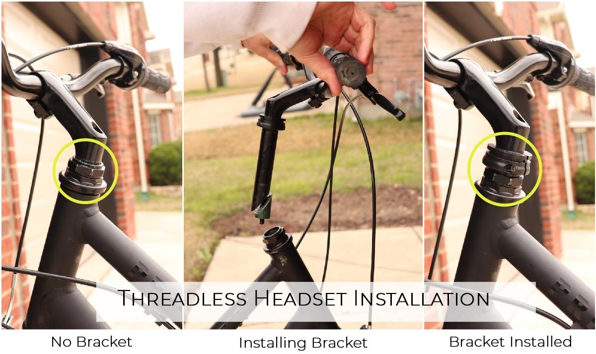 Threaded Headset Mac Ride bike seat installation