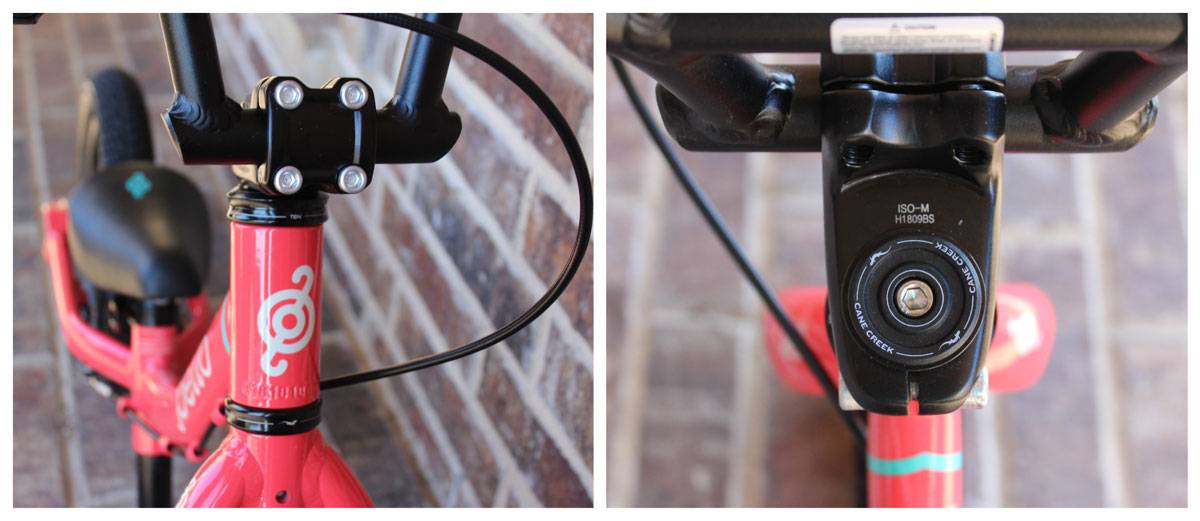 Cane Creek headset on Pello Ripple balance bike