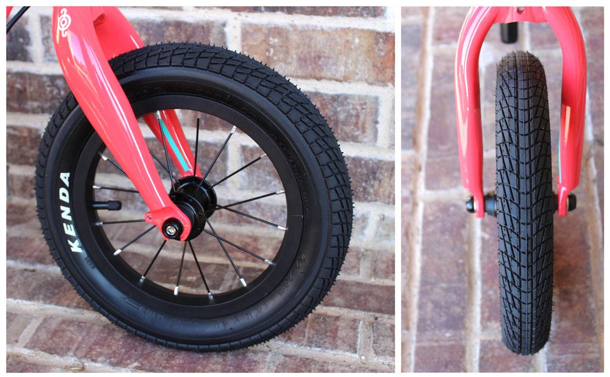 Kenda air tires on Pello Ripple balance bike