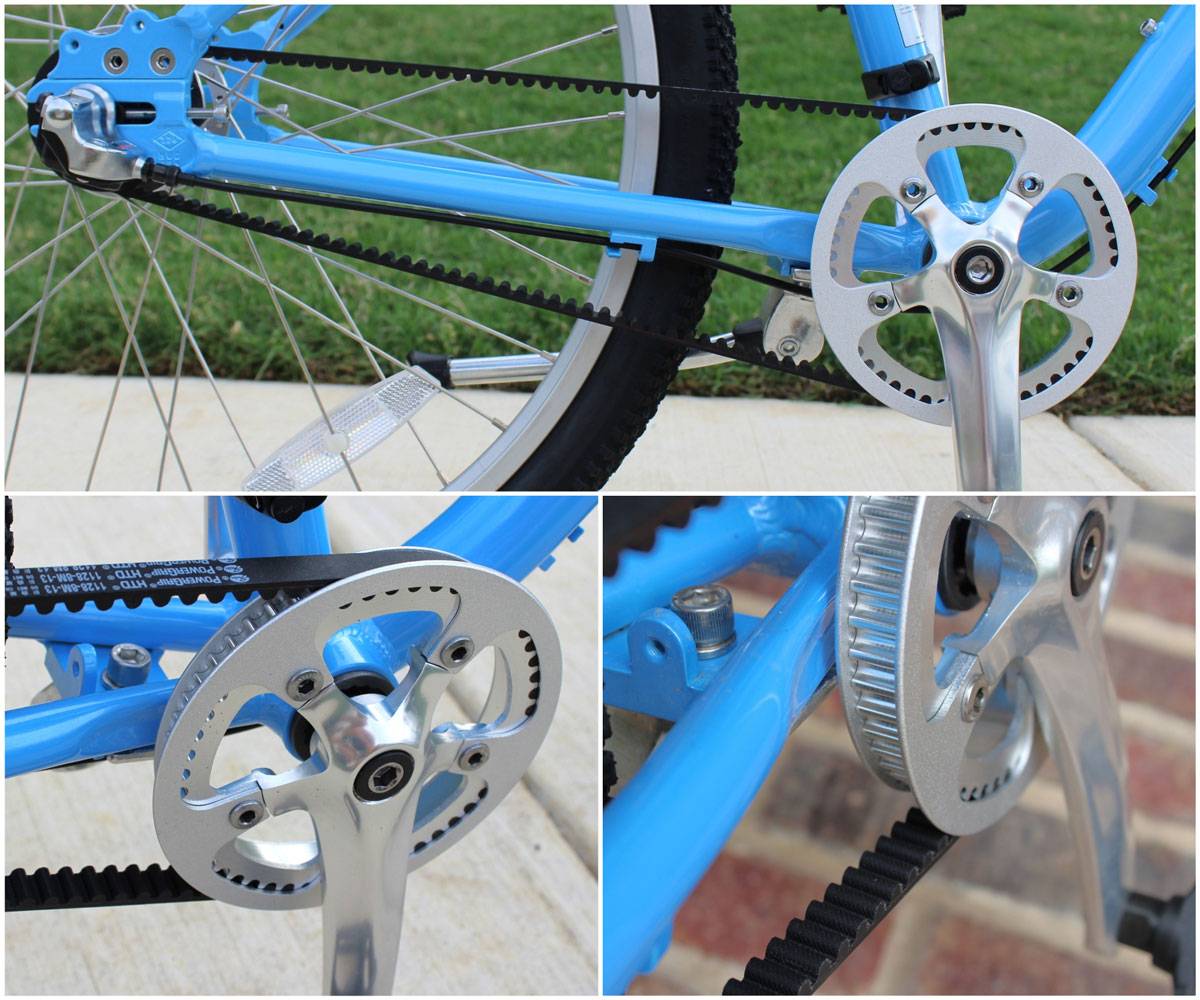 Belt drive on Priority Bicycles Start 24 kid's bike