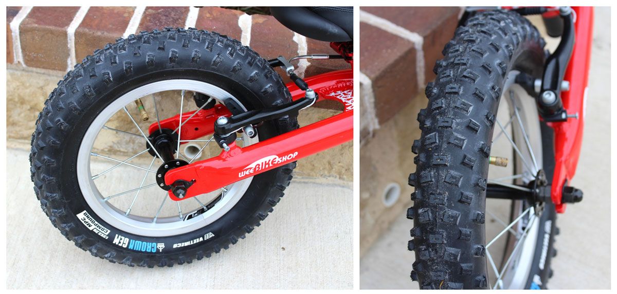 Crown Gem tires on Ridgeback Scoot balance bike