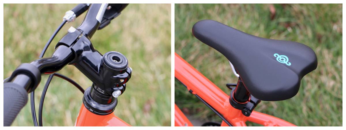 Cane Creek headset and saddle on Pello Rover 20" kid's bike