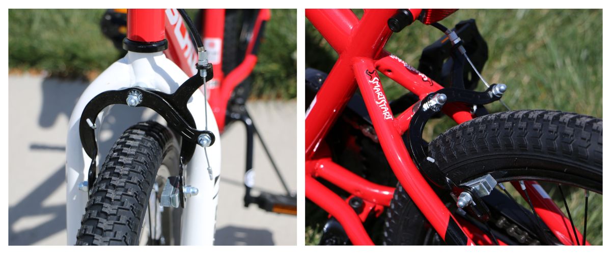 Caliper brakes on Schwinn Koen boys bike