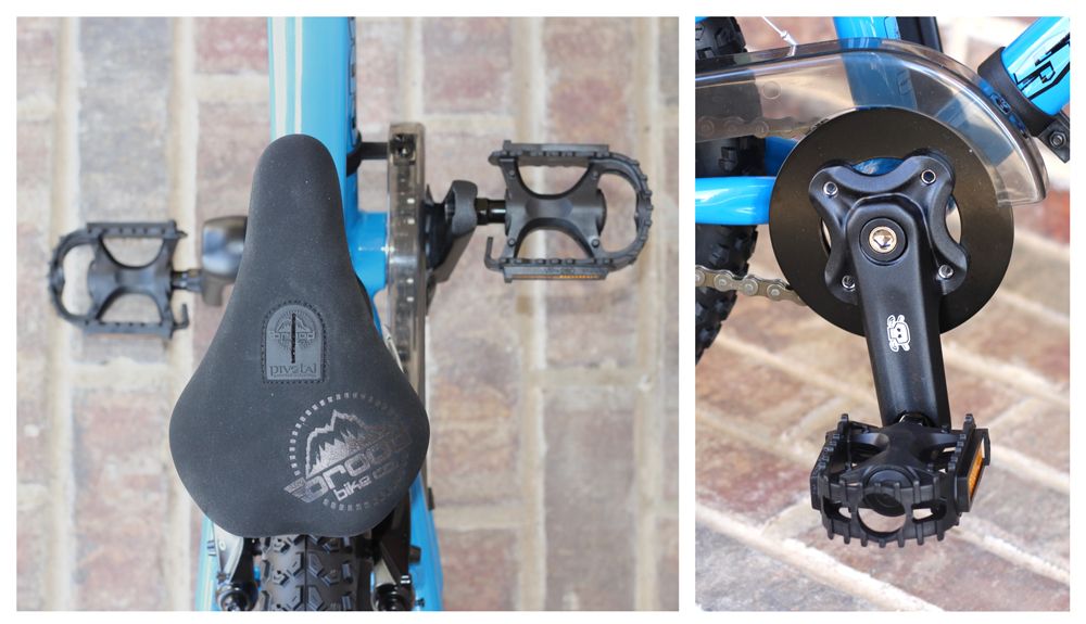 Spawn Yogi's short cranks and three-piece crank set.