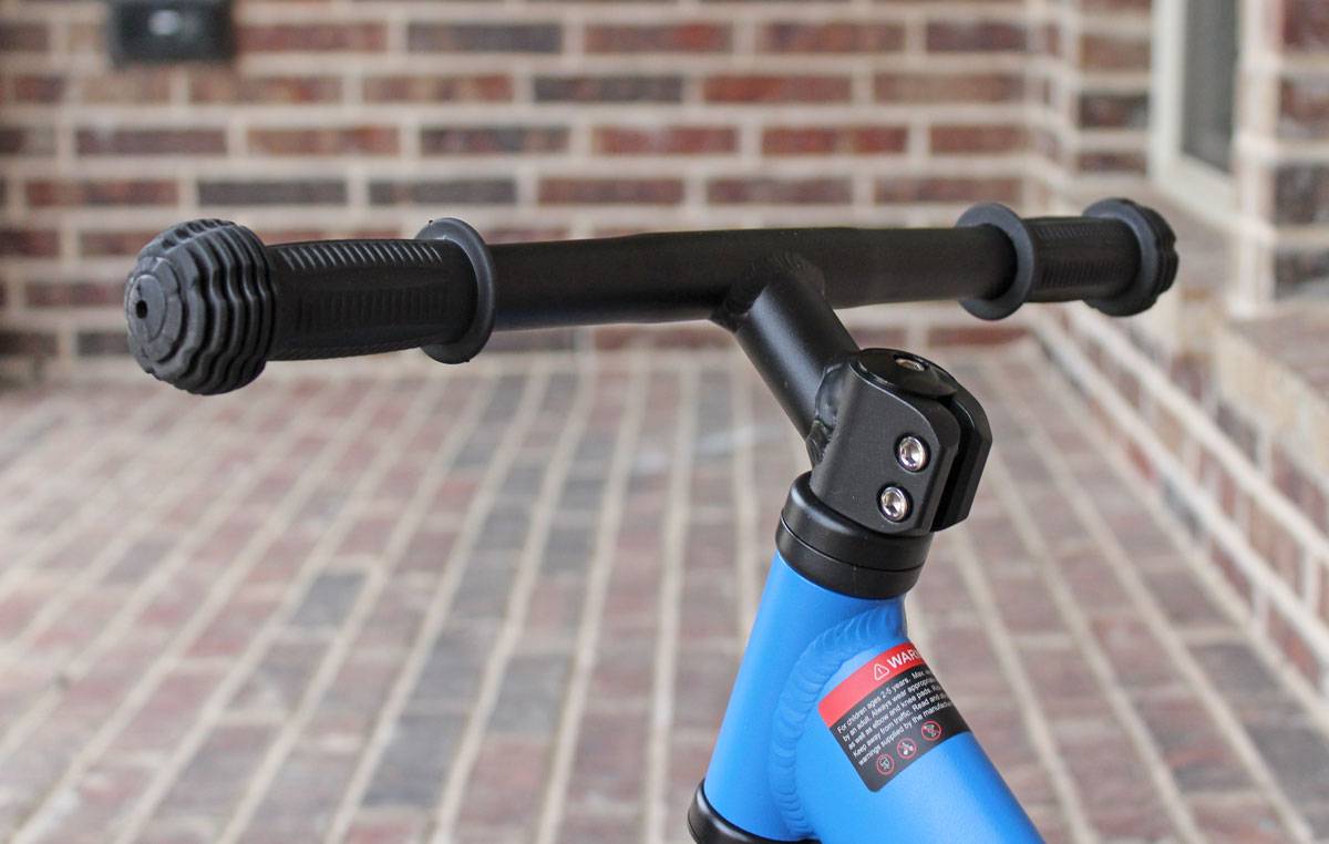 Swagtron K3 balance bike headset and handlebars