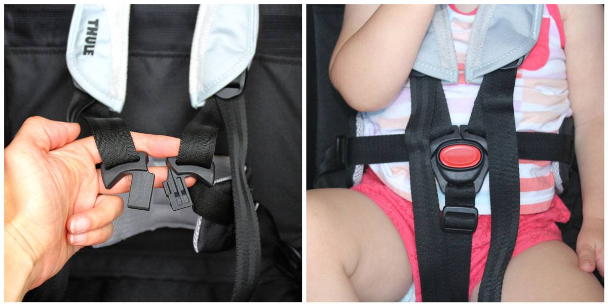 Thule Chariot Cheetah XT single bike trailer buckle