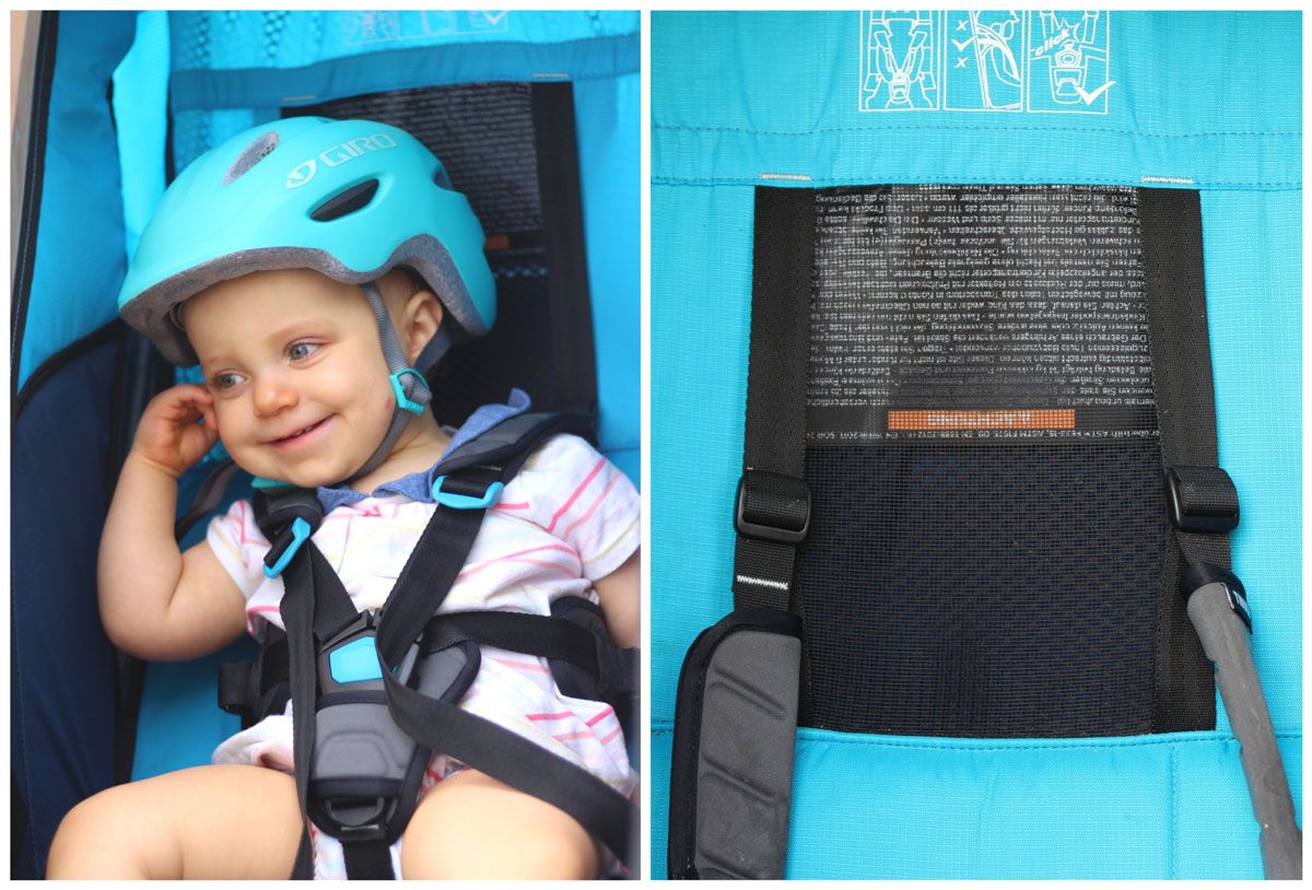 helmet recess in Thule Chariot Cross