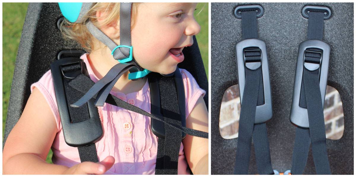Shoulder straps of Thule Yepp Nexxt Maxi