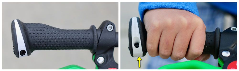 woom 1 balance bike grips