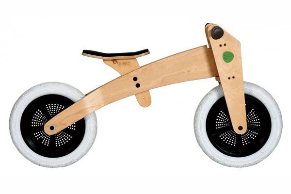 Wishbone 2 in 1 wooden balance bike