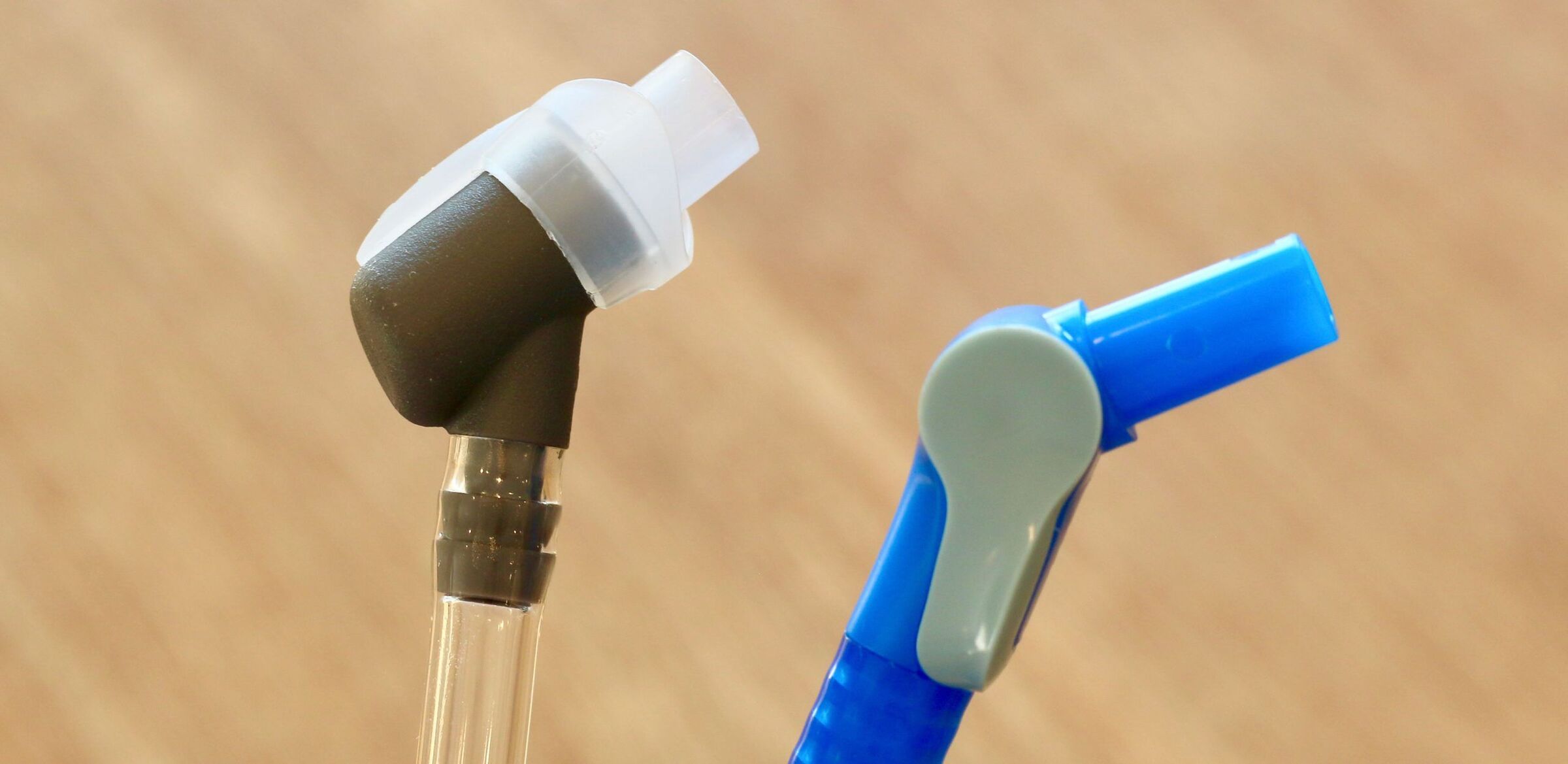 Osprey Moki and Camelbak Mini Mule hydration pack bite valves without the rubber ends