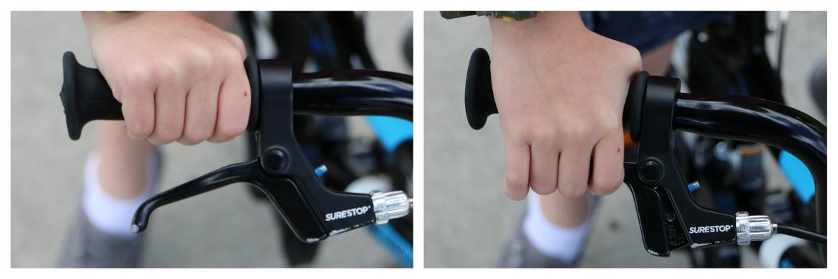 single brake lever on Guardian 16 inch kid's bike