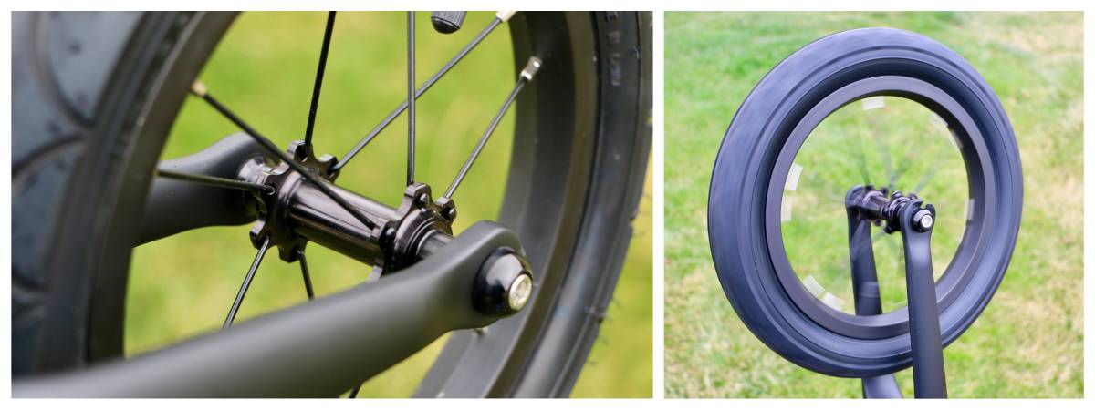 Sealed hubs on Dimond Miner balance bike