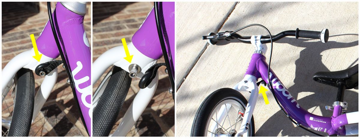 woom 1 turning limiter