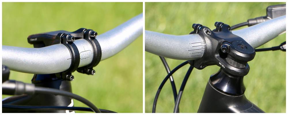 handlebar of the woom OFF mountain bike for kids