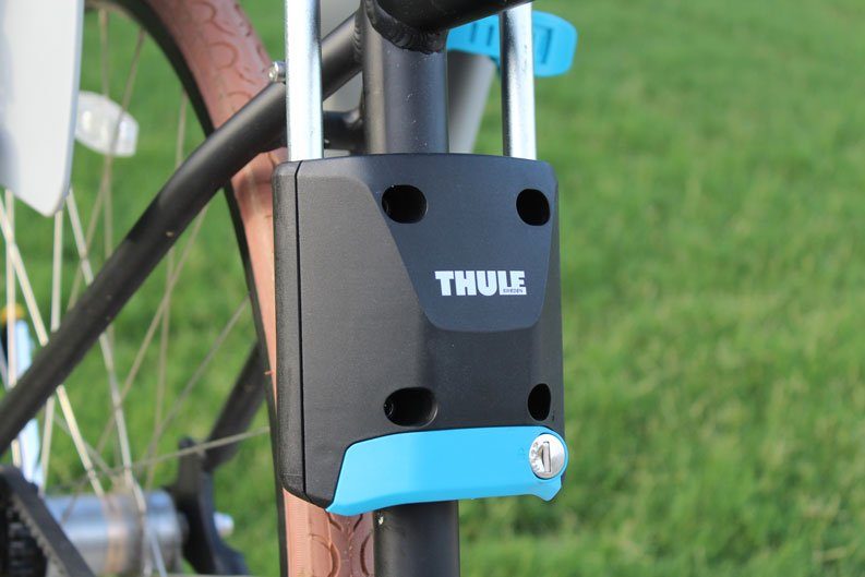 Mounting block for Thule RideAlong child bike seat