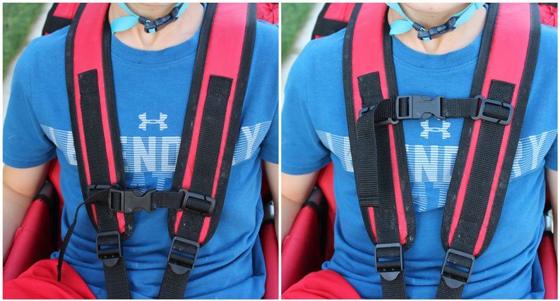 Chest strap of Weehoo Turbo high and low