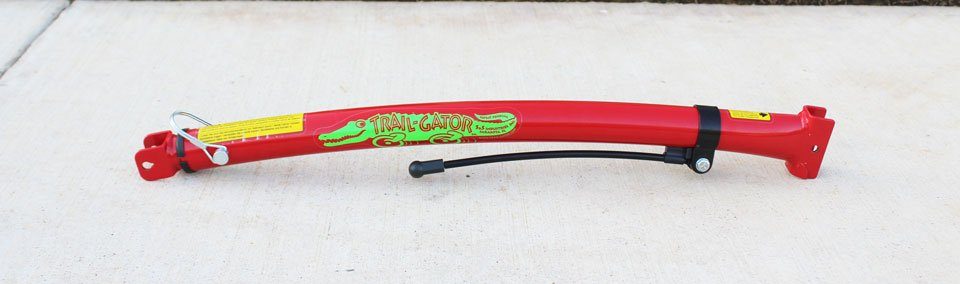 Trail Gator collapsed in on itself for storage