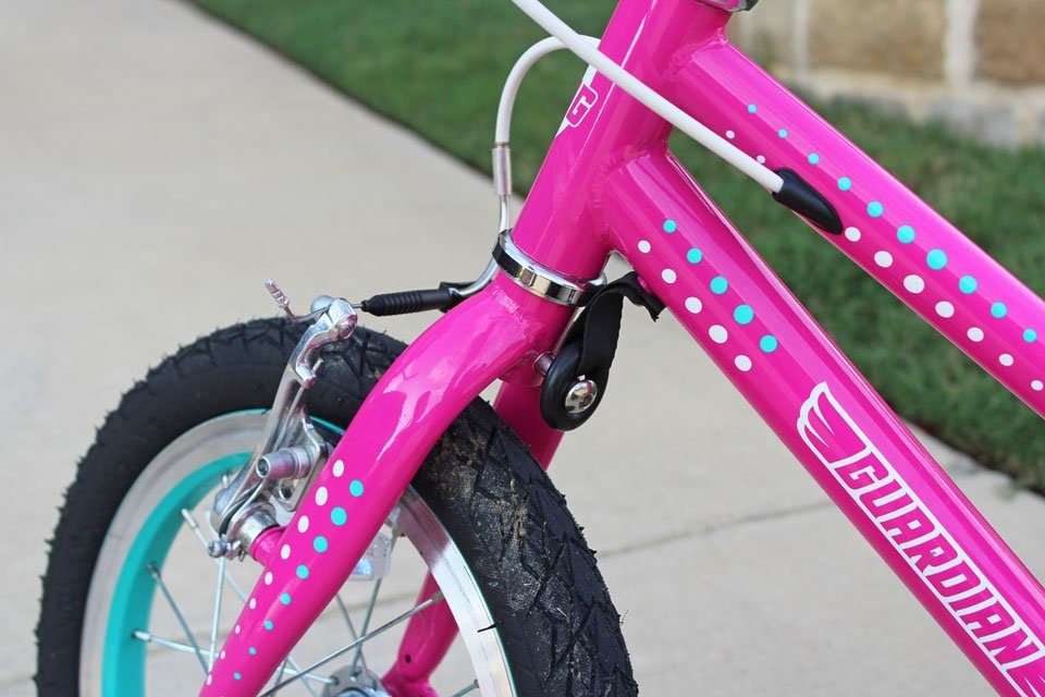 Turning limiter on Guardian 14 inch bike