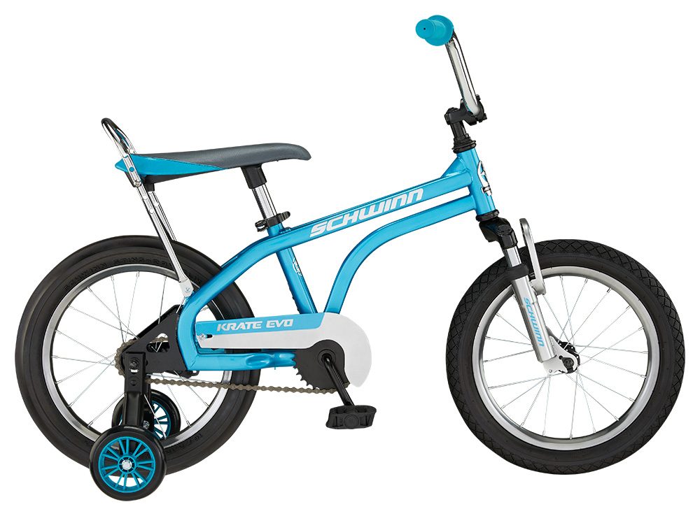 2020 Schwinn Krate EVO kids bike in blue