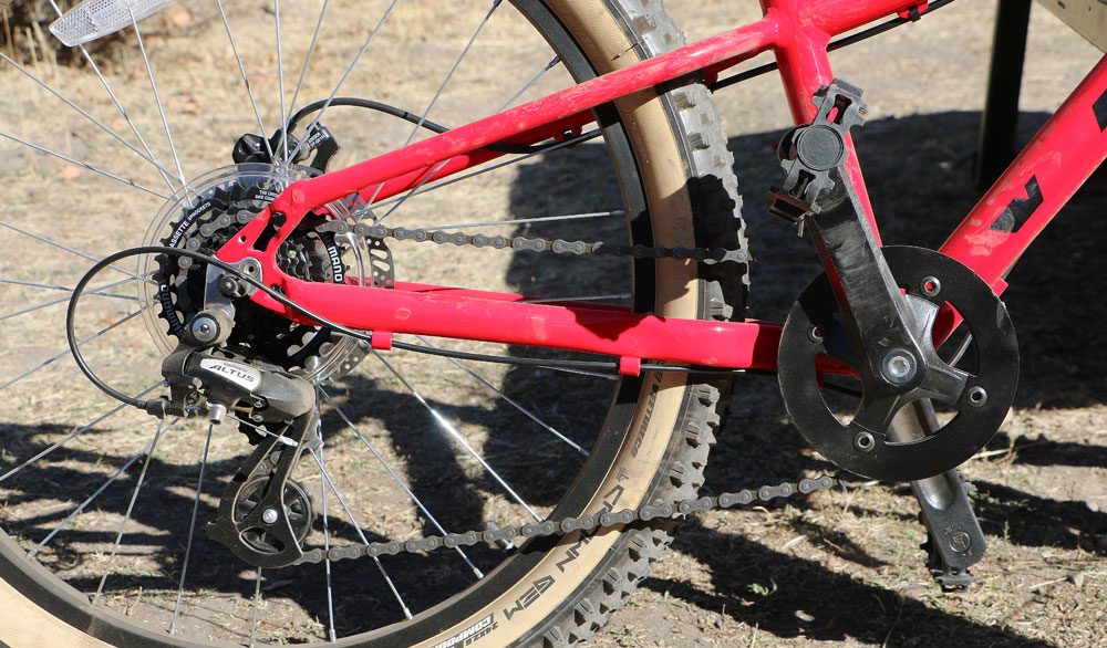 Shimano Altus derailleur on Vitus Plus 24 inch kids bike