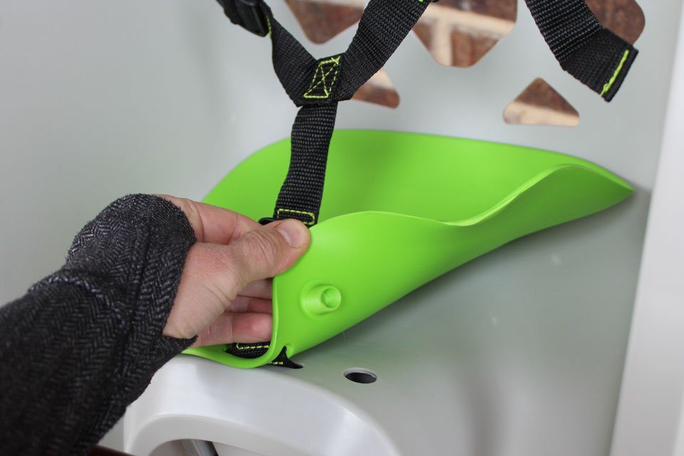 seat bottom of Bell Shell child bike seat