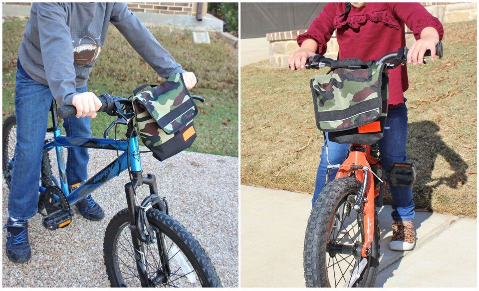 Bontrager canvas kids bike bike on a 20 inch bike and a 14 inch bike. Comparison of sizing.