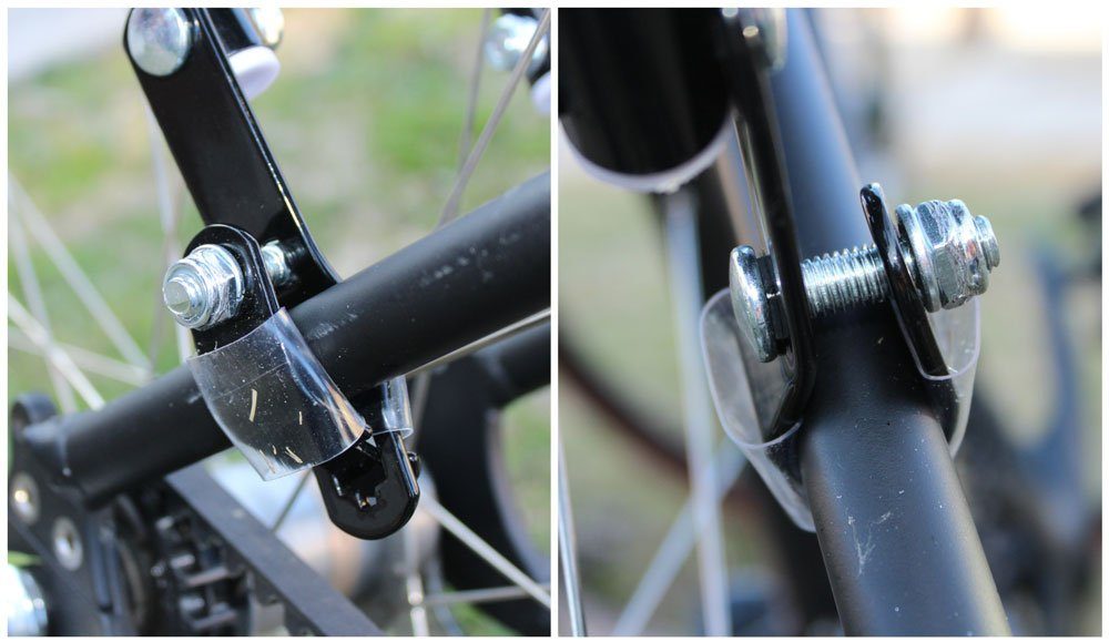 image of seat stay mounting bracket