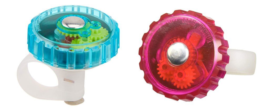 Incredibell Jellibell for kids bikes - blue and pink