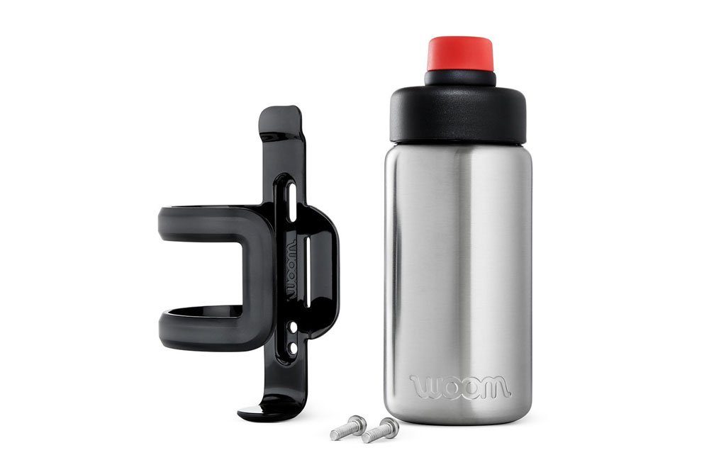 woom Glug kids water bottle for biking
