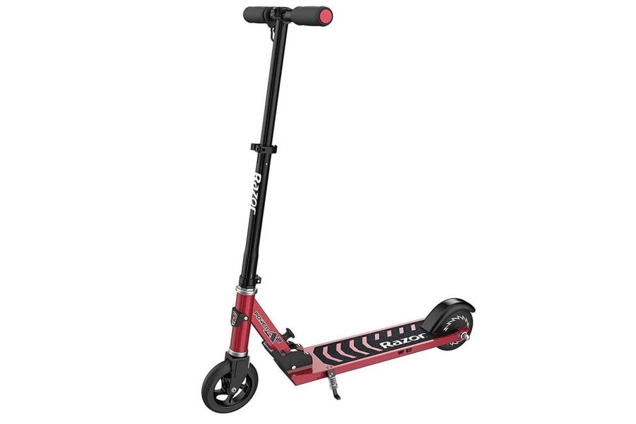 Razor Power A2 electric scooter for kids in red