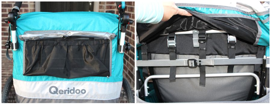 Rear of Sportrex trailer, showing minimal ventilation