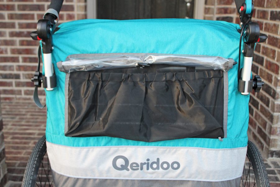 Rear ventilation window of the Qeridoo Sportrex