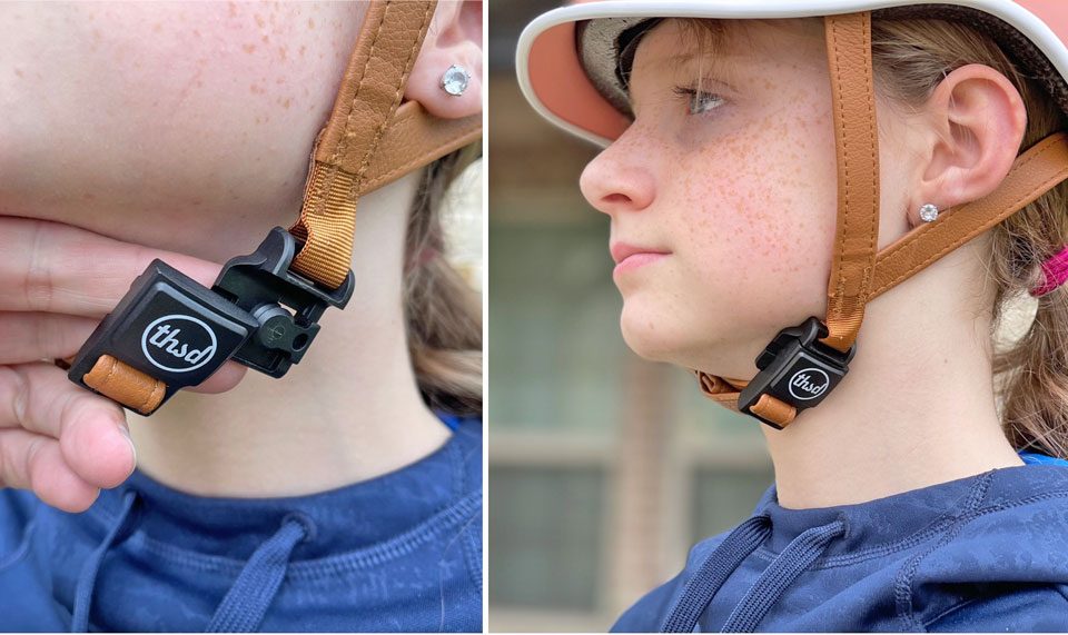 magnetic fidlock buckle on Thousand Jr.