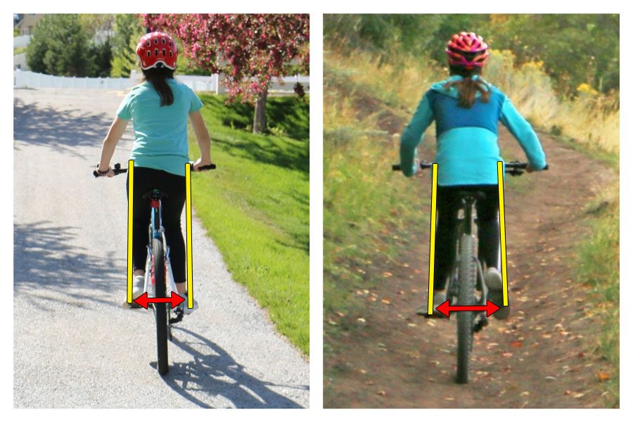 diagram of the q-factor of the woom 6 versus the diamondback lux