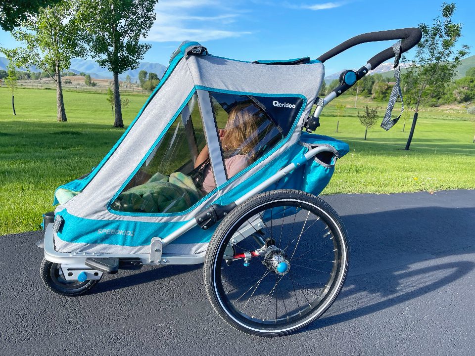 Speedkid from the side, showing UV tinted windows