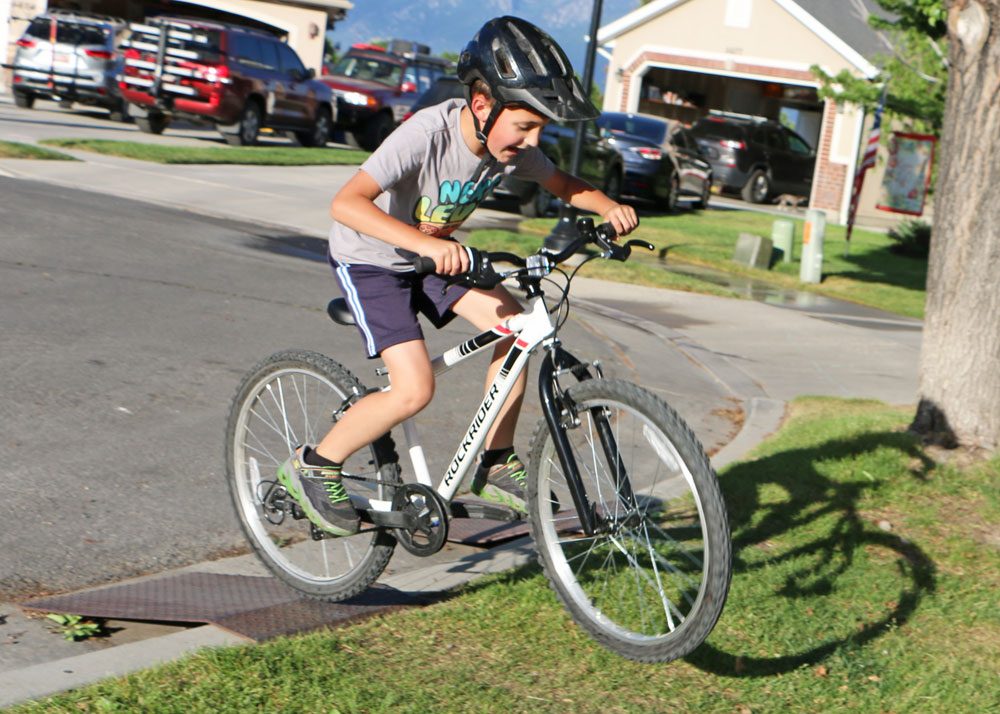 jumping the btwin rockrider 24 