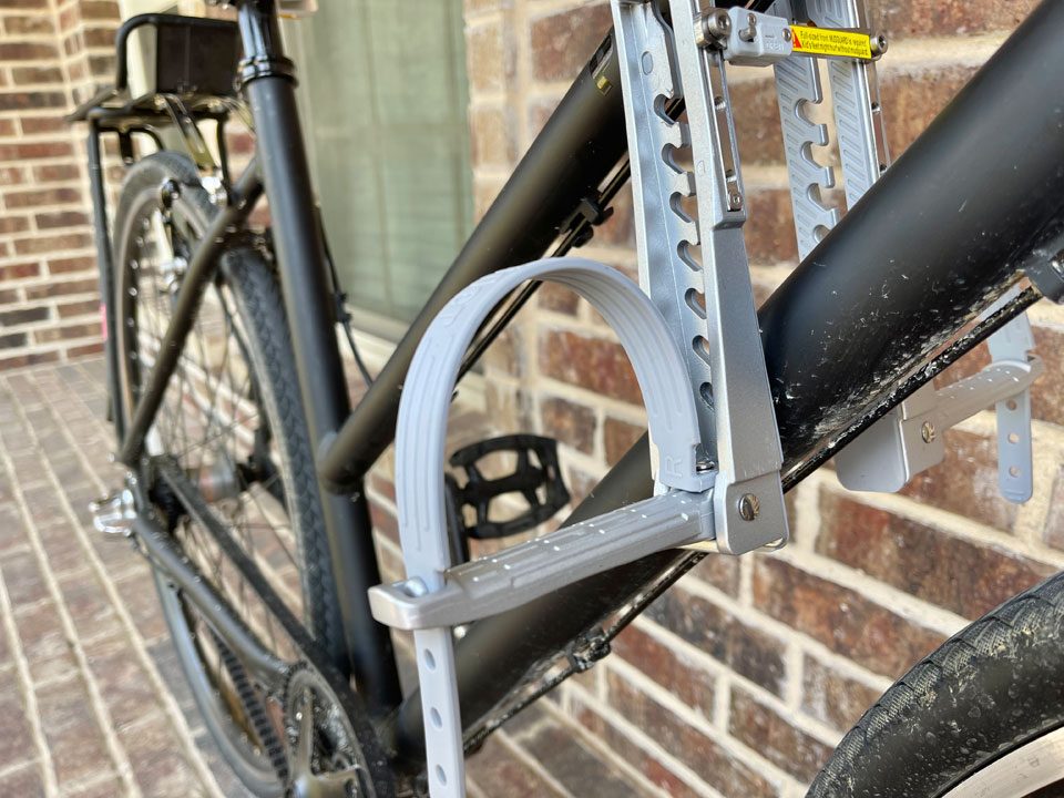 Footrest and stirrup on UrRider