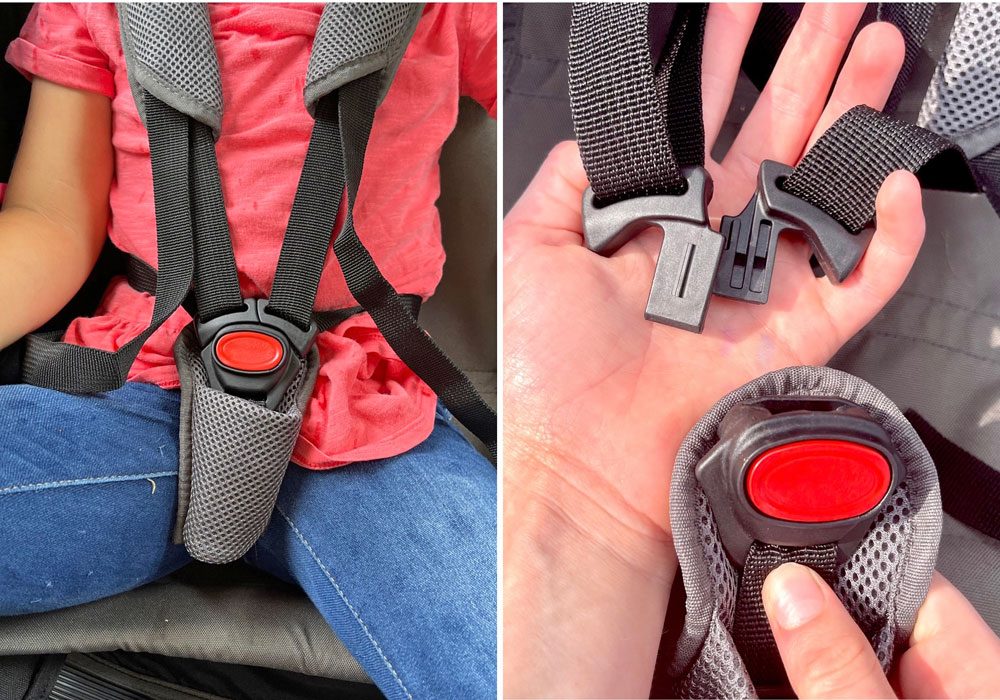 Buckle of Hamax Traveller trailer stroller