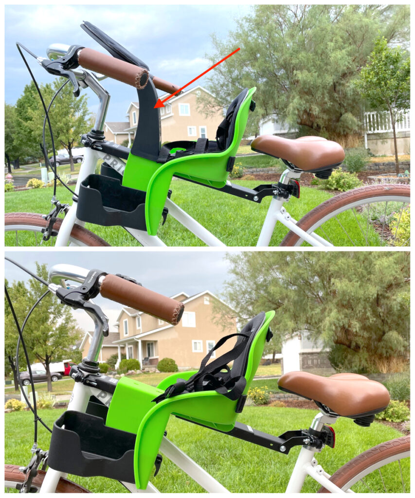 image showing the removeable dashboard on the weeride kangaroo
