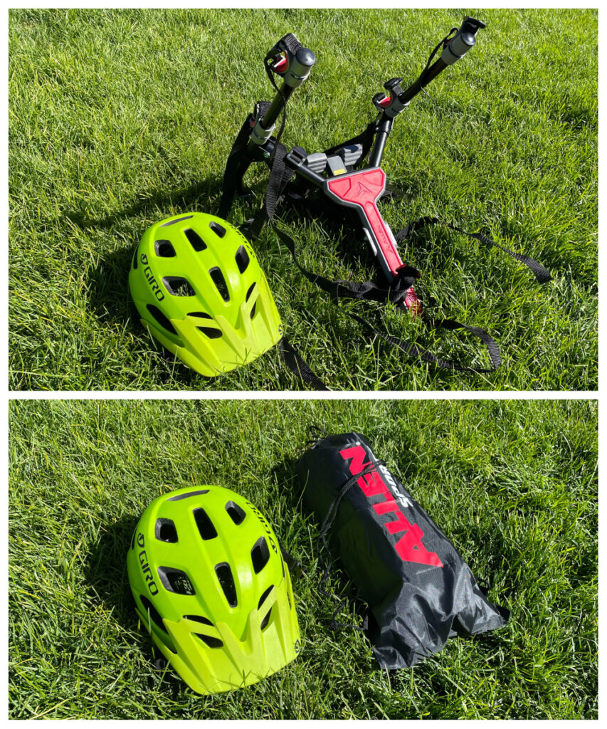 Allen Sports Ultra Compact folded up