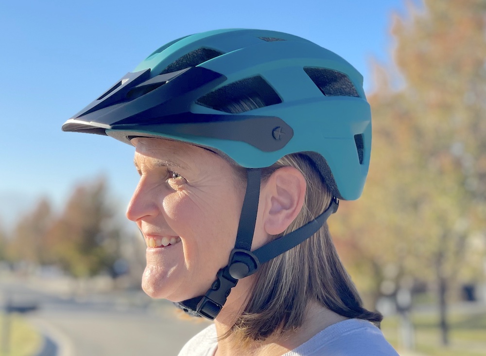 teal retrospec rowan womens MTB style bike helmet