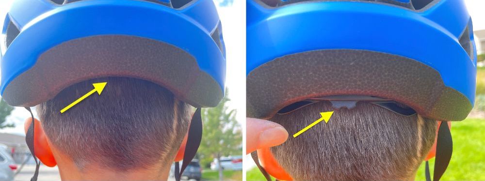 bell nomad jr 2 dial adjust being hard to reach